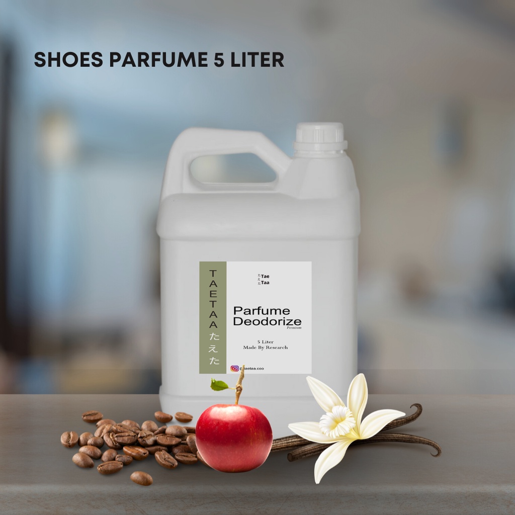 Parfum Pengharum Sepatu Helm Tas Kaos Kaki Bubble Gum Kopi 5 Liter Shoes Cleaner Taetaa Company