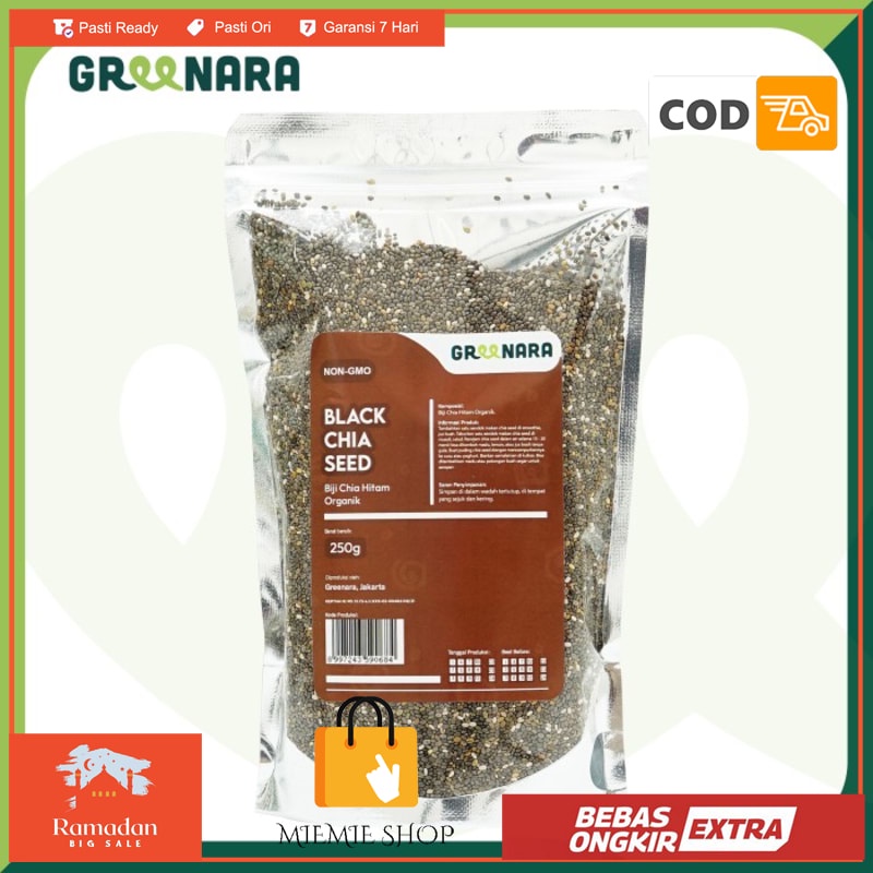 

Organic Black Chia Seed 250gr / Chiaseed Hitam Organik