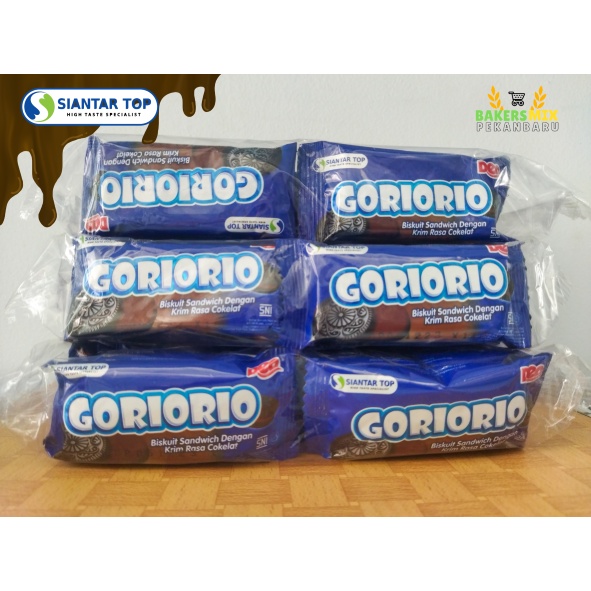 

Snack Goriorio Renteng 1 Pack x 20 Bks x 14 Grm / Snack Gorio rio