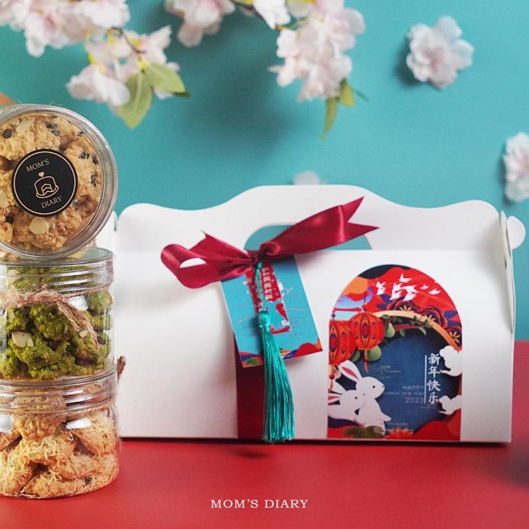 

♣ Hampers Lebaran Idul Fitri / Parcel Lebaran / Eid Hampers - Special Oatmeal Cookies (3 Jars) ☋