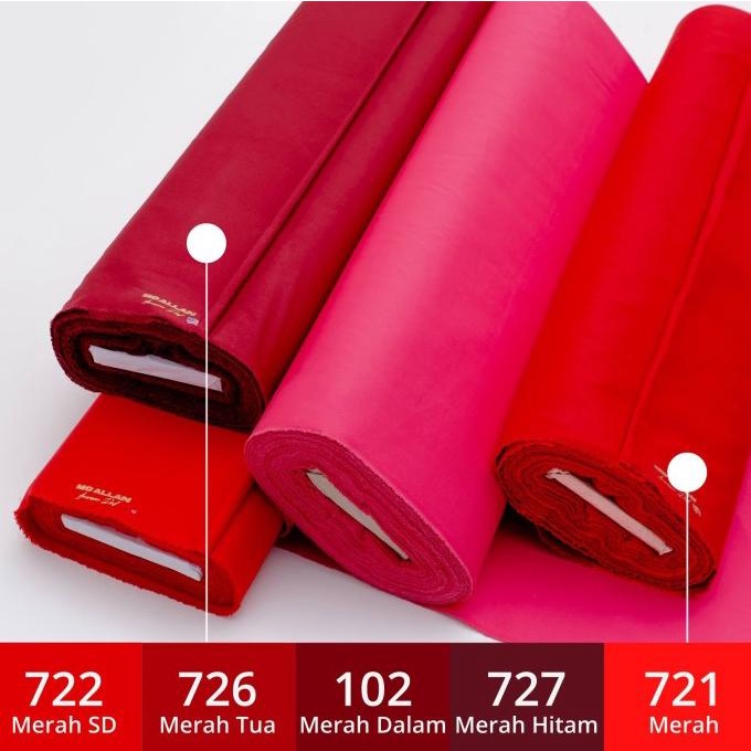 TERMURAH Sapporo McAllan Kain Seragam American Drill Premium (Merah)