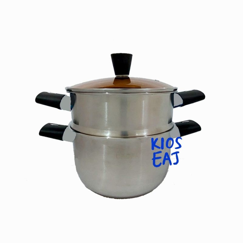 Panci Kukusan Kecil Stainless Steel / Europa Soup Pot Steamer / Panci Kukus