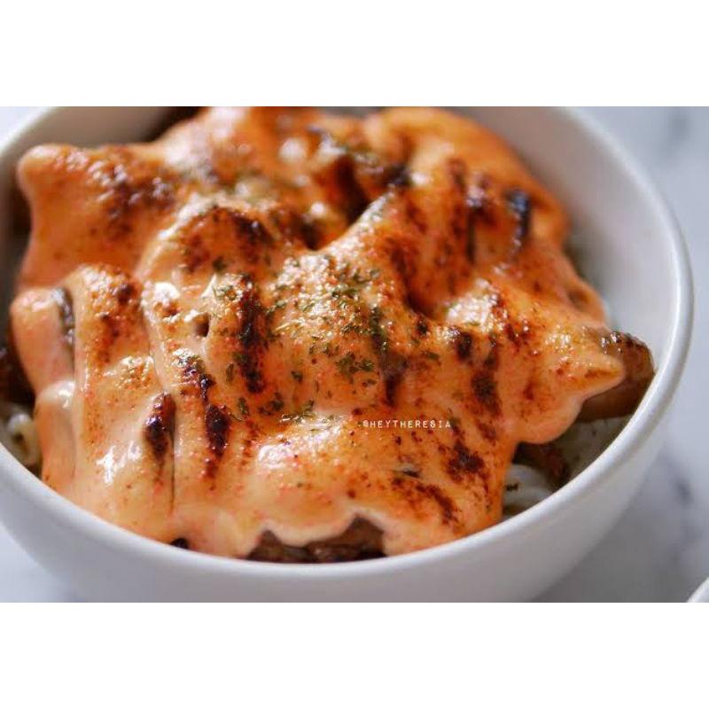 

KEWPIE Sauce Mentai Mayo 1 Kg Halal | Salmon Mentai Mayonnaise Kualitas Terbaik