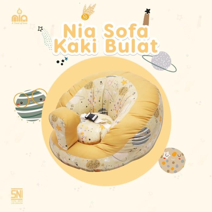 Nia Baby Sofa Kaki Bulat - Sofa Bayi Belajar Duduk Nia Earth Series