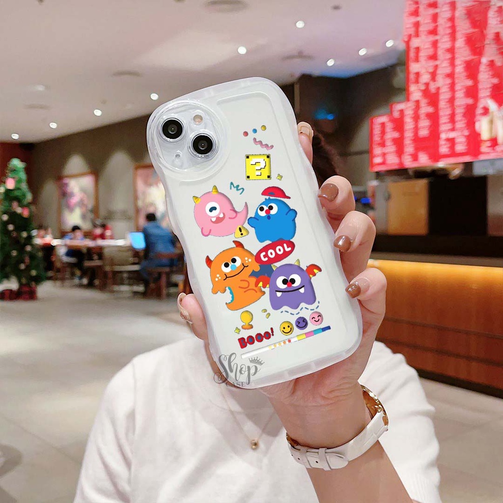 Case Gelombang motif for Infinix Smart 6 Smart 4 Smart 5 Hot 9 Hot 9 Play Hot 10 Hot 10 Play Hot 10s