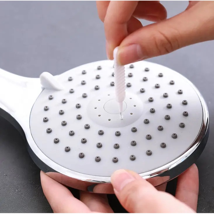 Sikat Mini 10 Pcs Pembersih Shower Head Dot Konektor Sikat Pembersih Kotoran Lubang HP Kepala Shower Multifungsi  TERMURAH TERLARIS