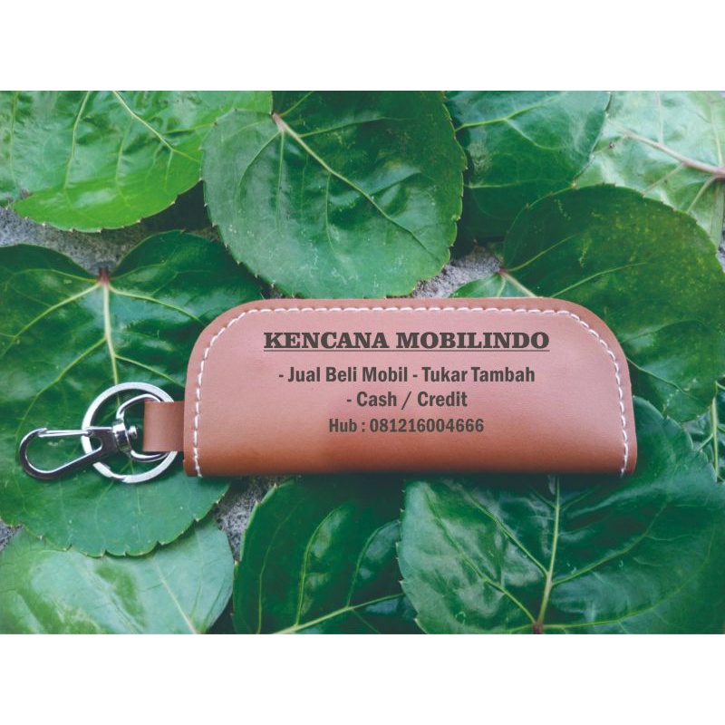 DOMPET GANTUNGAN KUNCI STNK MOTOR MOBIL CUSTOM NAMA