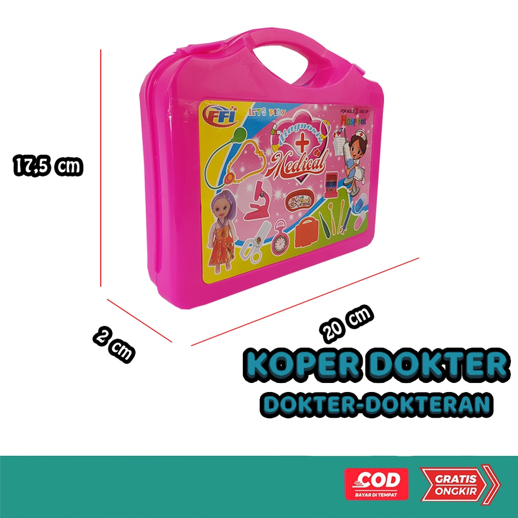 Mainan Dokter-Dokteran Koper / Set Koper TERMURAH FH217