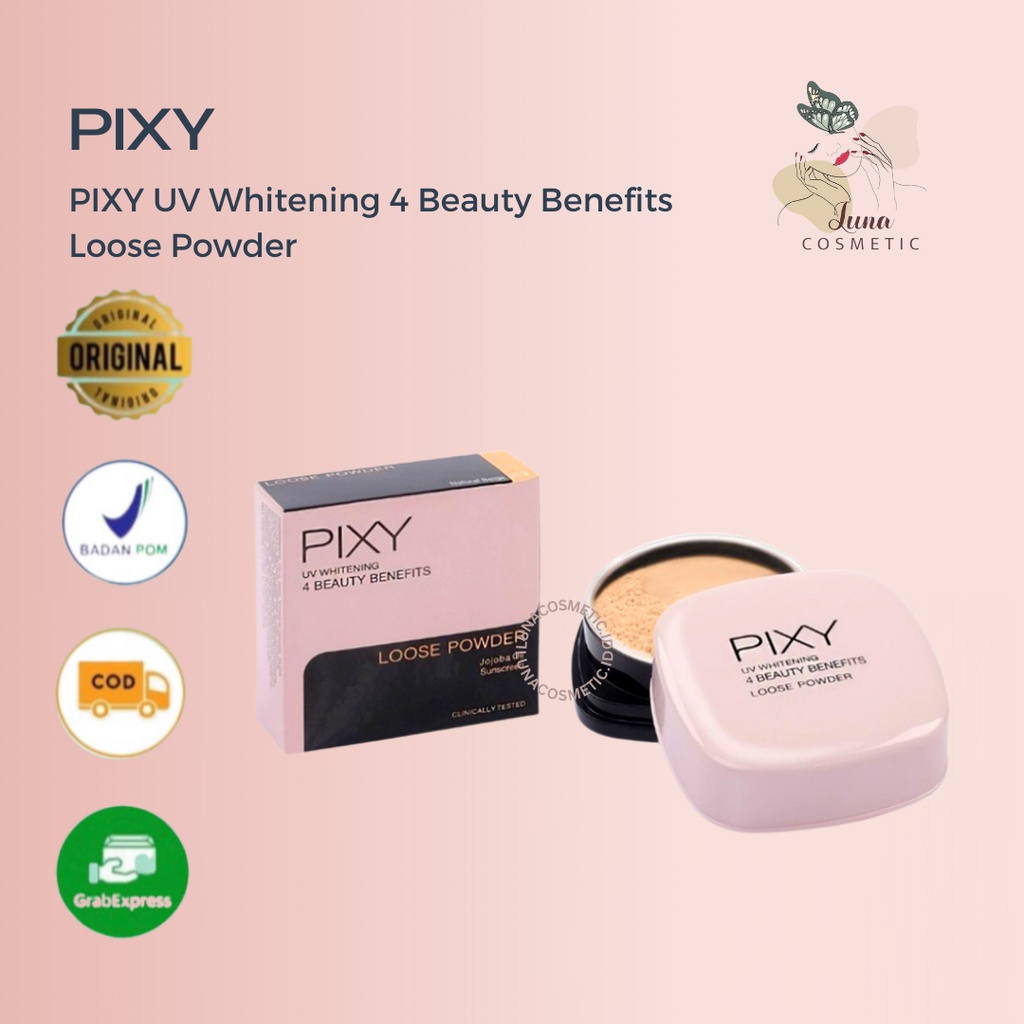 PIXY UV Whitening 4 Beauty Benefits Loose Powder - Series
