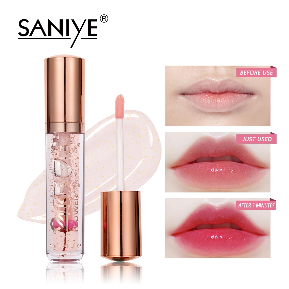 SANIYE BPOM Color Changing Lip Serum Lip balm Lip Oil L1121