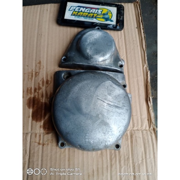 tutup magnet tutup pompa oli original bekas yamaha dt100 trail dt100x