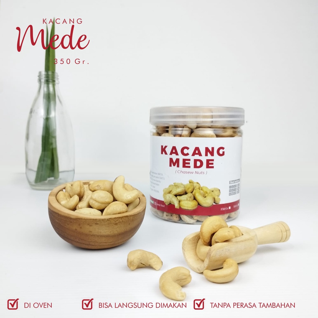 

Kacang Mede 350gram (JAR)