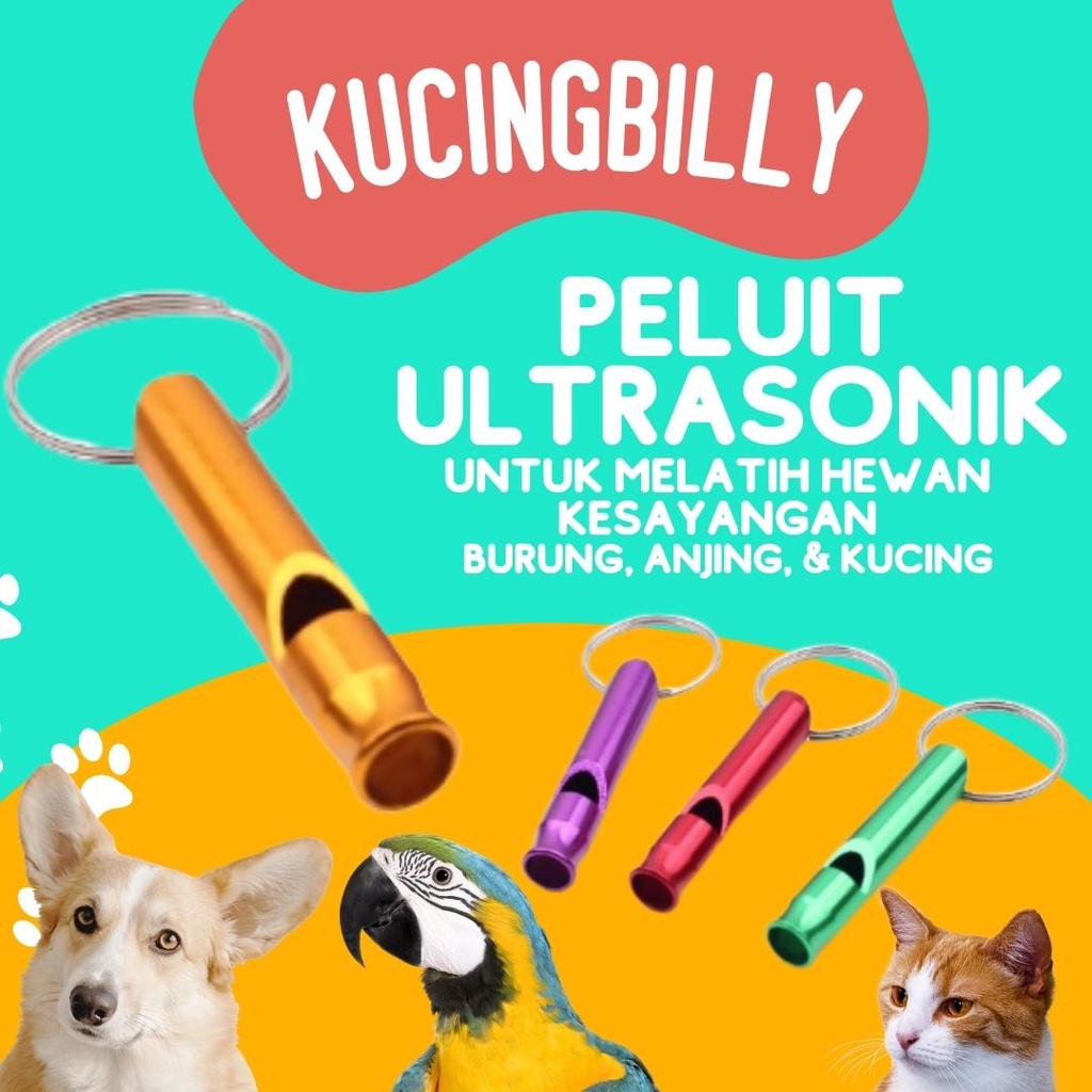 PELUIT ULTRASONIK bel melatih burung anjing kucing