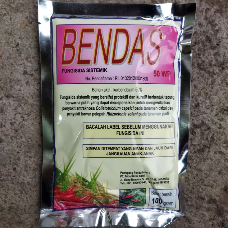 FUNGISIDA SISTEMIK BENDAS 100 GRAM
