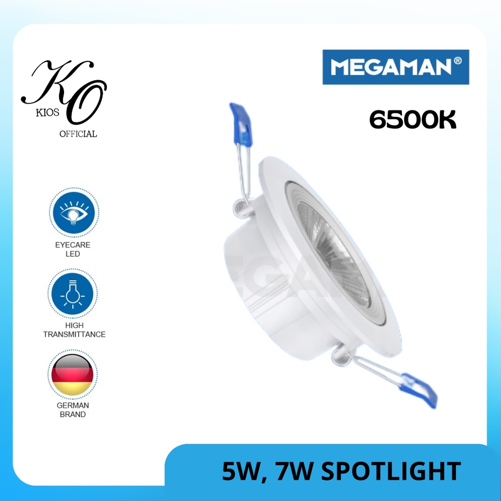 Megaman Spotlight LED MQTL2048 CL 6500K / 5W / 7W