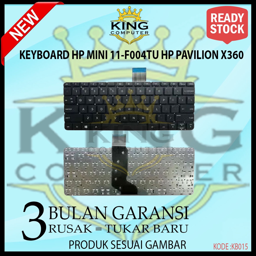 Keyboard Laptop HP X360-11N Hitam