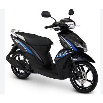 Stiker Sticker Striping Mio Gt 2013 biru hitam