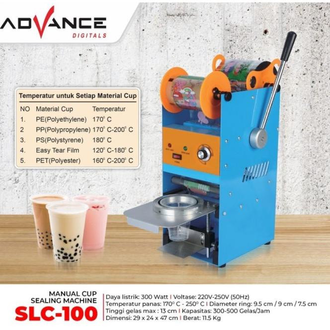 Cup Sealer Advance - Mesin Press Gelas Minuman - Cup Sealer Murah