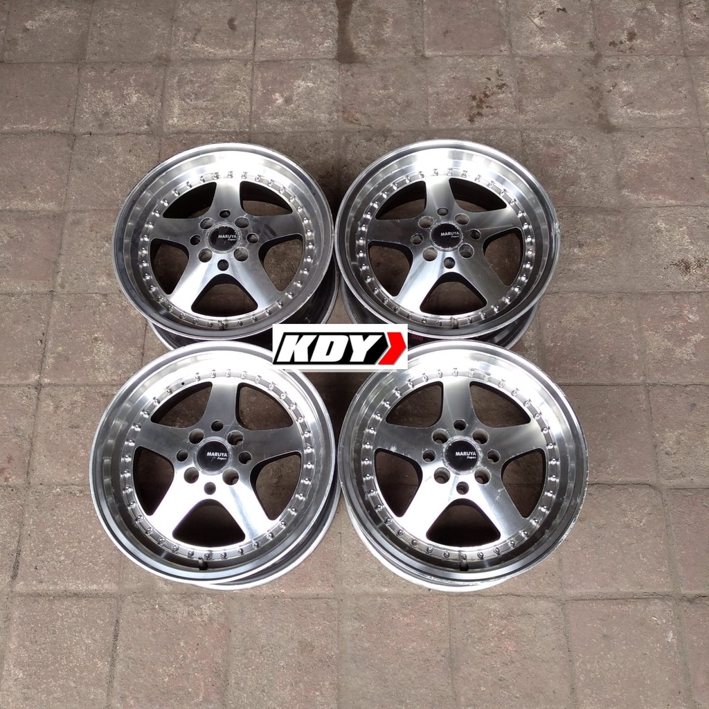 VELG RACING BEKAS COPOTAN MOBIL RING 16 UNTUK VIOS YARIS MOBILIO