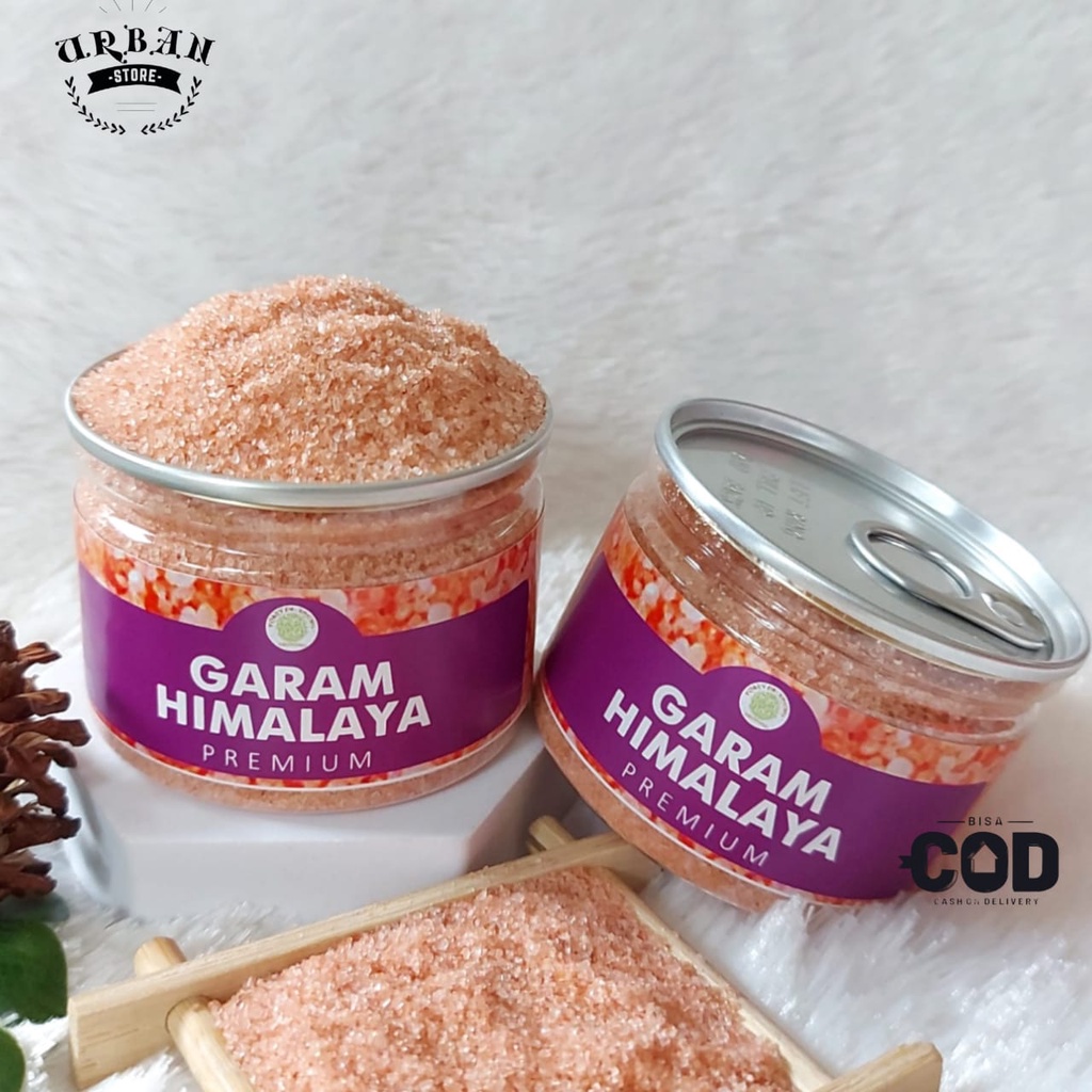 

Can - Garam Himalaya Natural Pink Himalayan Salt Kualitas Premium