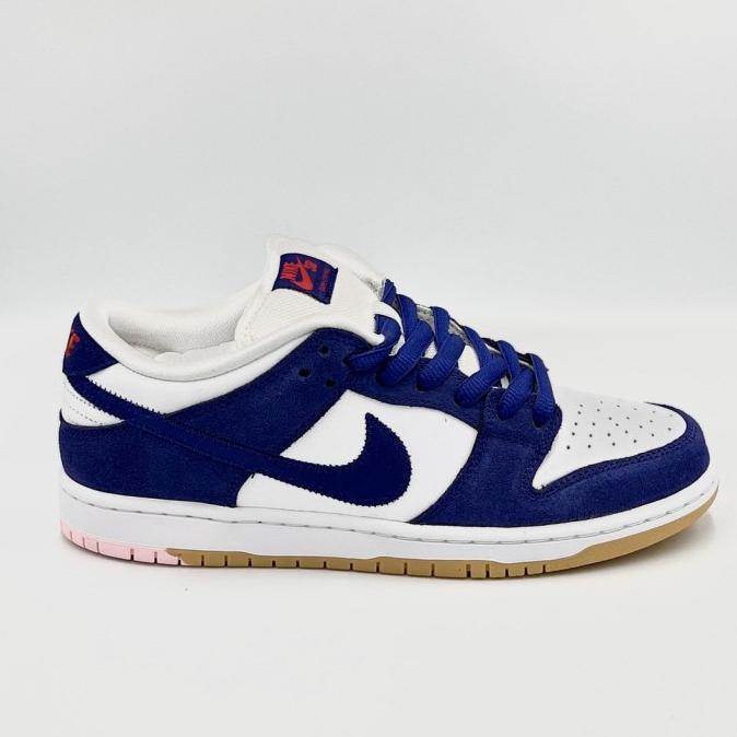 Nike SB Dunk Low LA Dodgers Deep Royal Blue White Sport Red Gum Light