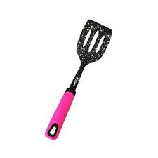 BOLDe Utensil Silicone Slotted Turner Black Pink- Sutil-Spatula Lubang