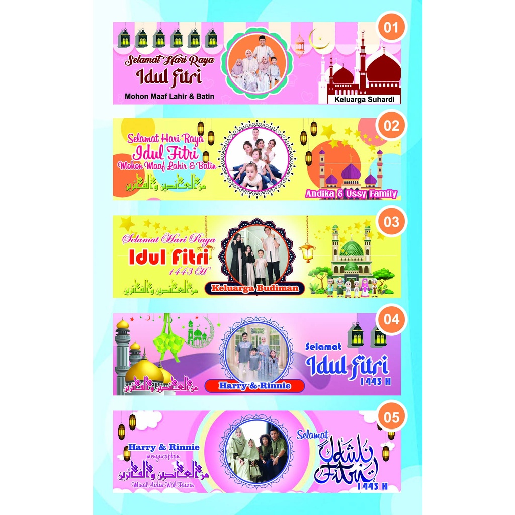 (Min 50 pcs) Label Tas  Snack lebaran/Label Snack Idul Fitri /Plastik Snack THR Bisa Custom Nama dan