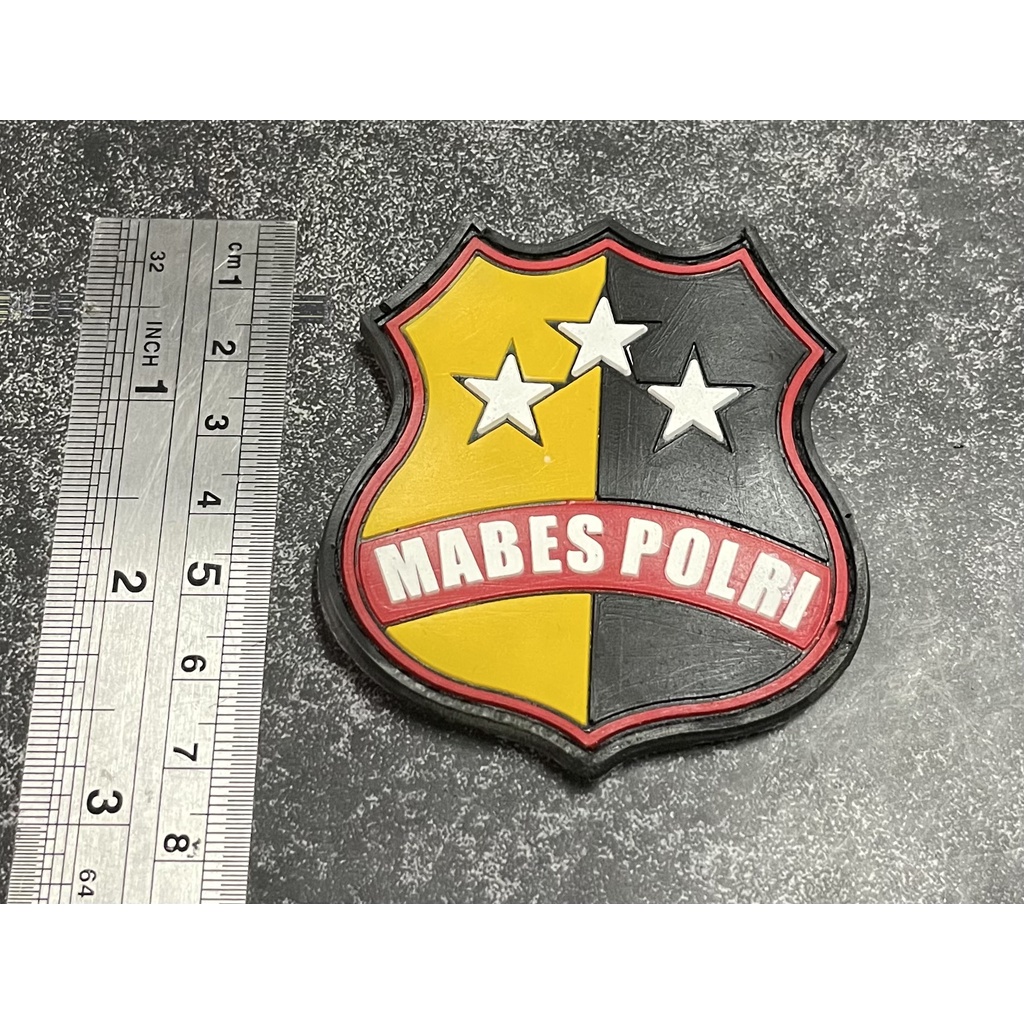 Patch Mabes Polr* (Perisai) - Patch Velcro Polr* - Prepetan