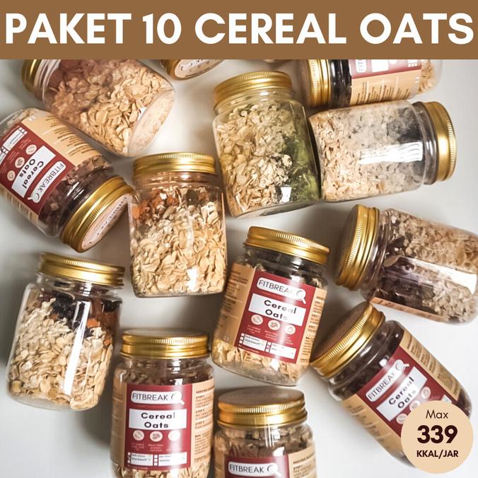 

Paket Ramadhan 10 Sereal Oats Fitbreak / Puasa / Sahur / Sarapan Snack