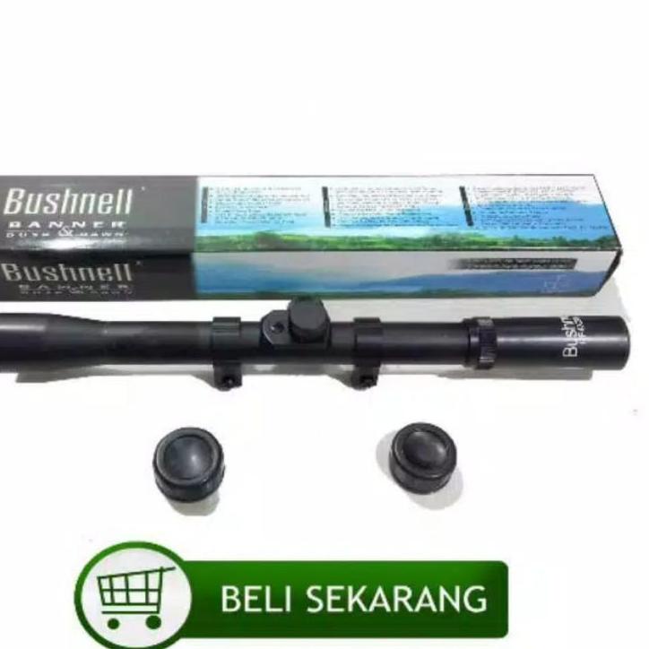 TERLARIS Rifle Scope - Teleskop Bushnell 4×20 Teleskop Senapan Angin gas 