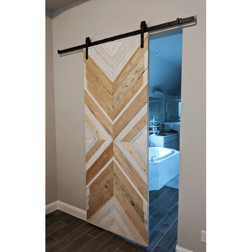 Custom sliding barn door custom pintu Sliding