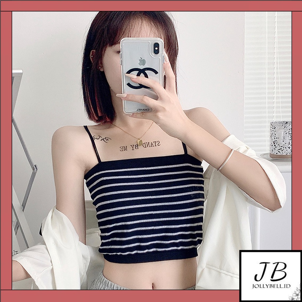 •Jollybell.id• BR938 TANKTOP BRA WITH CUP BH SINGLET WANITA IMPORT ATASAN WANITA SEXY COD