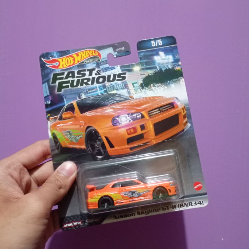 Hot wheels nissan skyline R34
