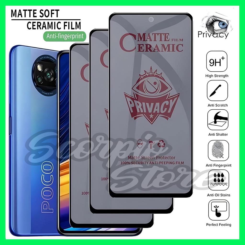 CERAMIC SPY MATTE ANTI GLARE SAMSUNG J2 PRIME G532 J2 PR0 J250 J3 2015 J3 2016 J3 PRO J330 J4 2018 J