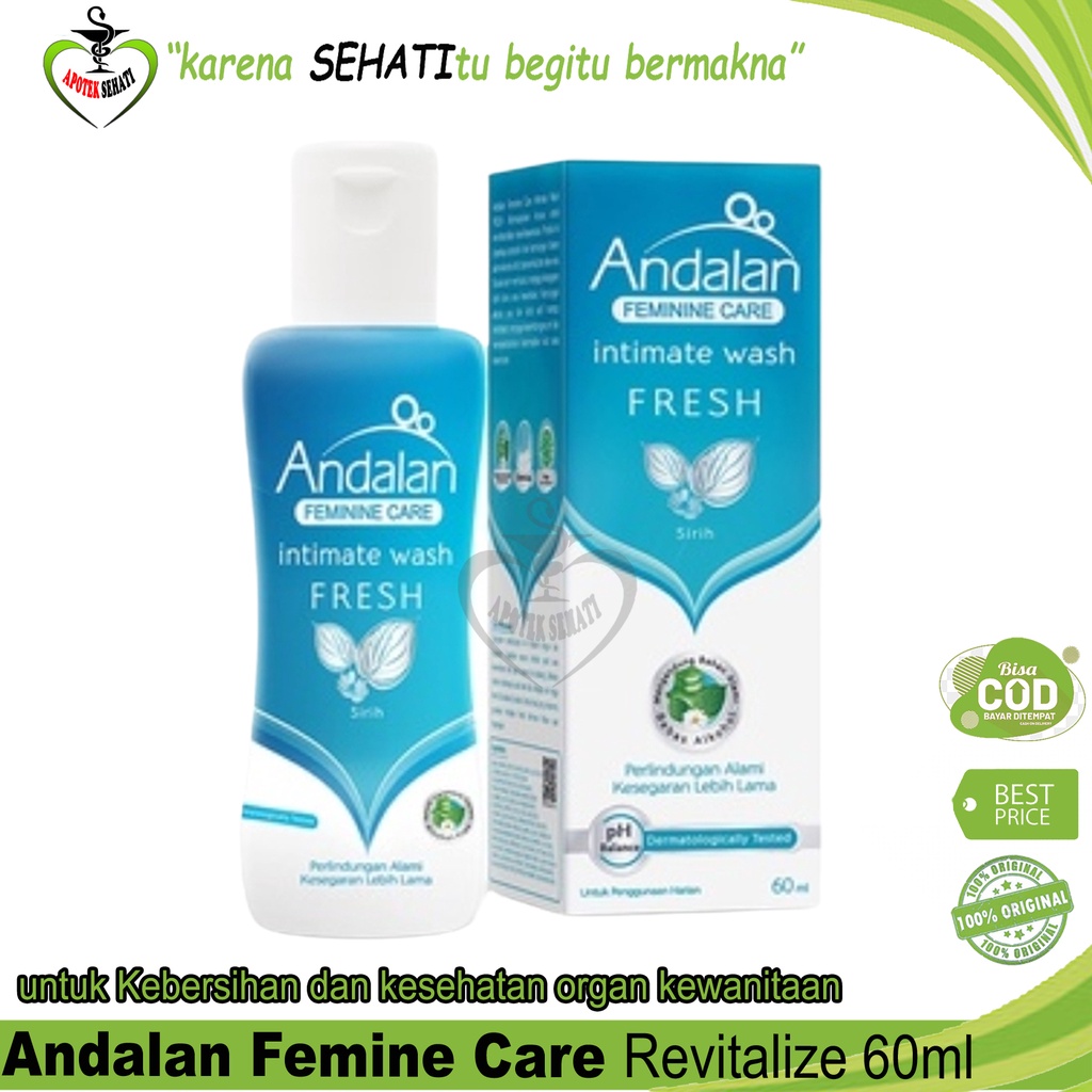 Sabun Andalan Feminine Care 60ml Intimate Wash Pembersih Kewanitaan