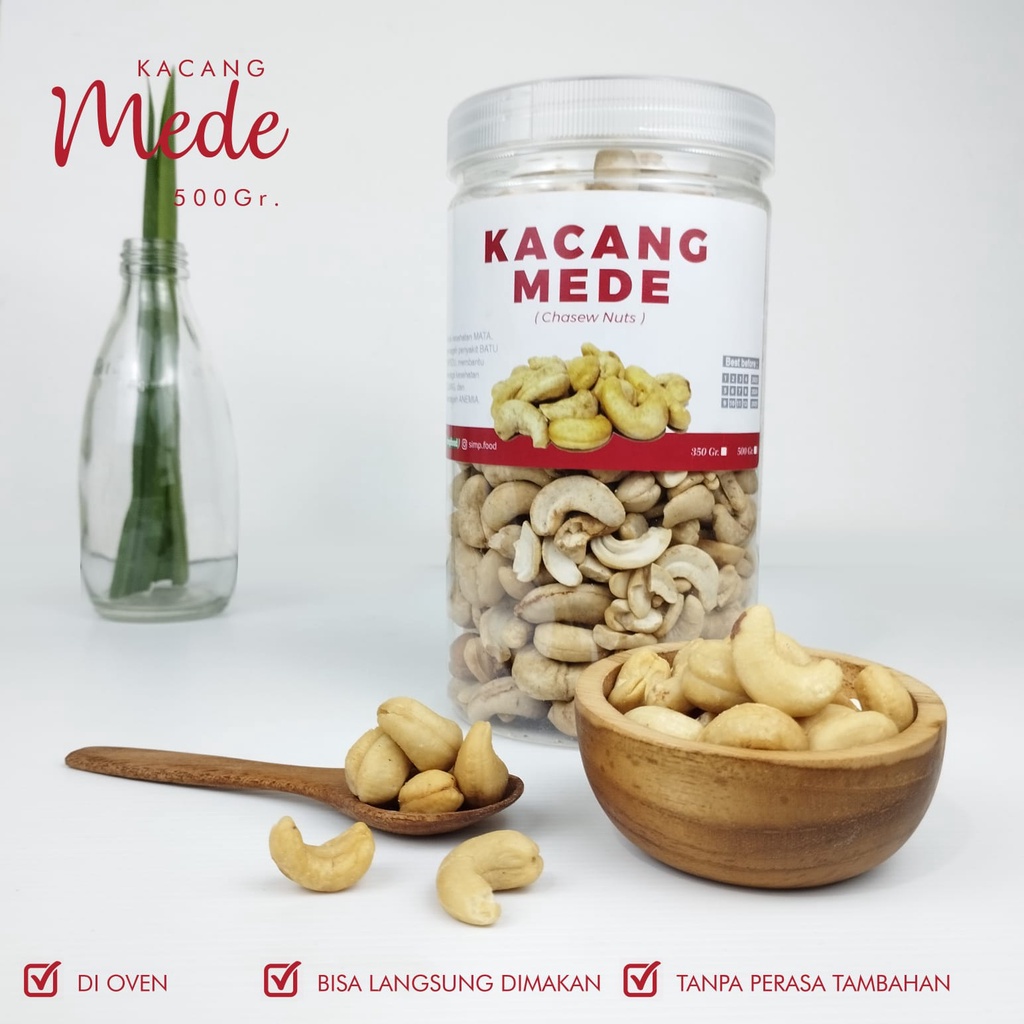 

Kacang Mede 500gram (JAR)