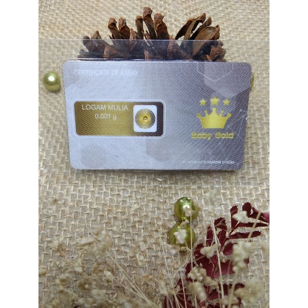 BABY GOLD 0,001 GR LAMINATING