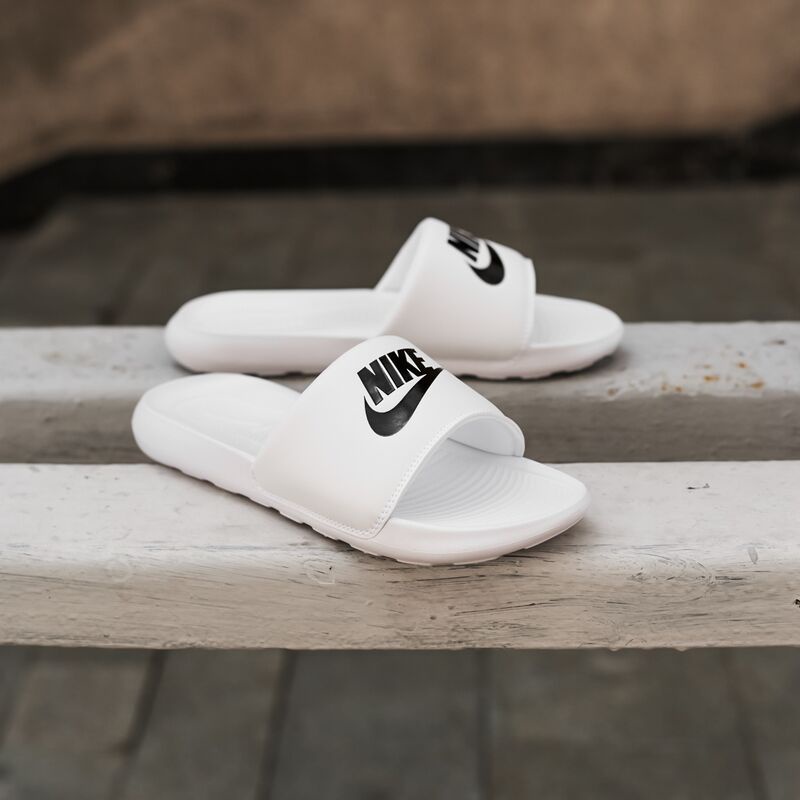 Sandal Nike Victori One Slide White Original