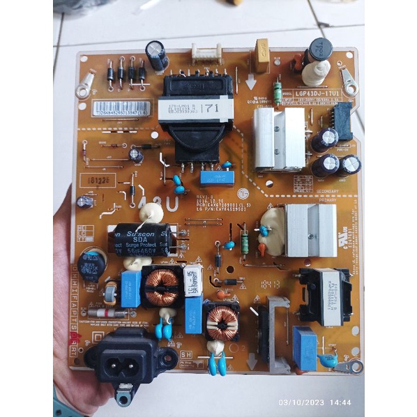 PSU TV LG 43uk6300pte