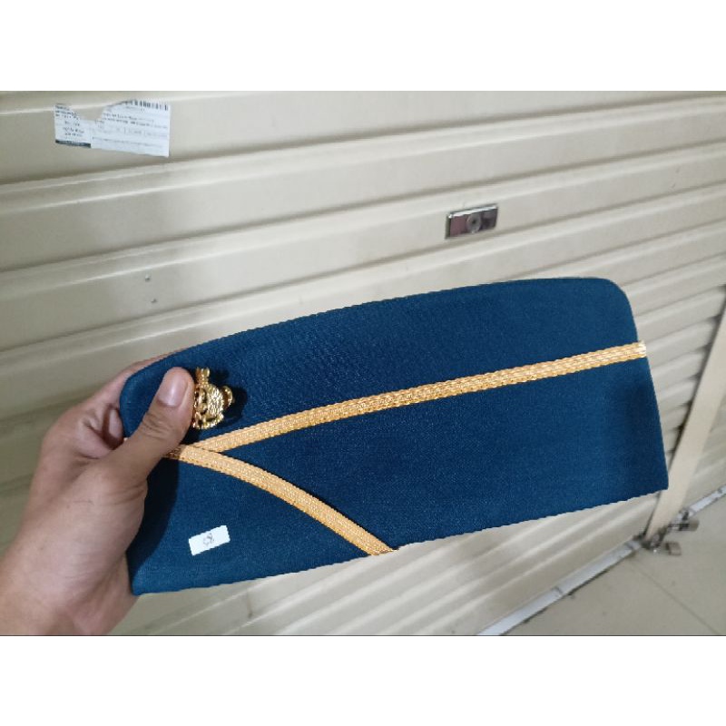 Topi Mut TNI AL Pamen + Pin Mut Lis Bangkok Kualitas Terbaik