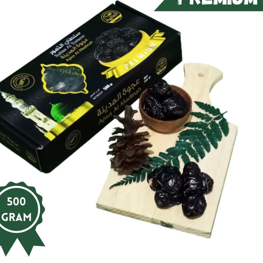 

Ramadhan✔️✔️Kurma Ajwa Al Madinah 500 gr / Korma Nabi