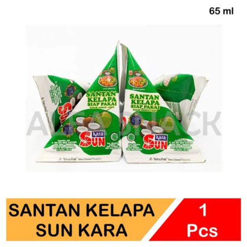 

Sun Kara Santan Kelapa Instant 65ml