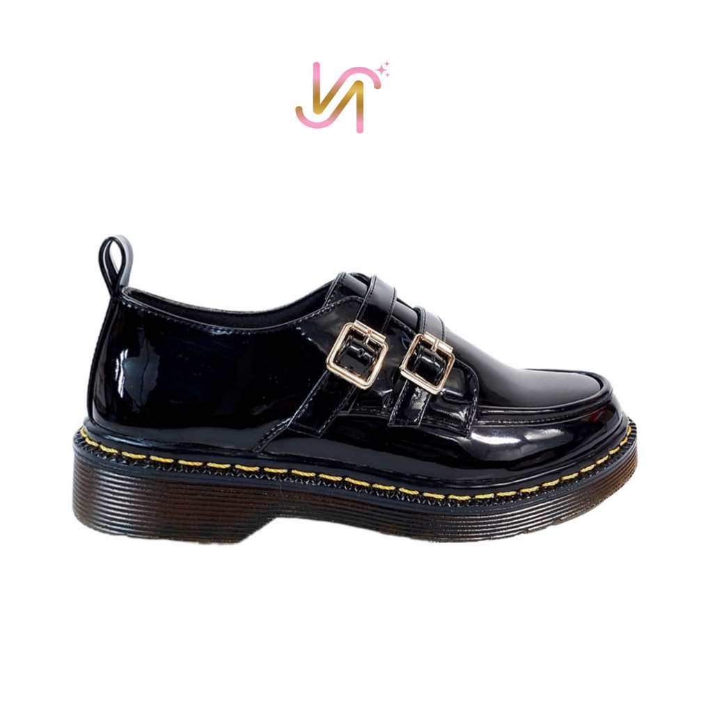 Nadilastuff Signature Alea Loafers Docmart Sepatu Wanita Premium