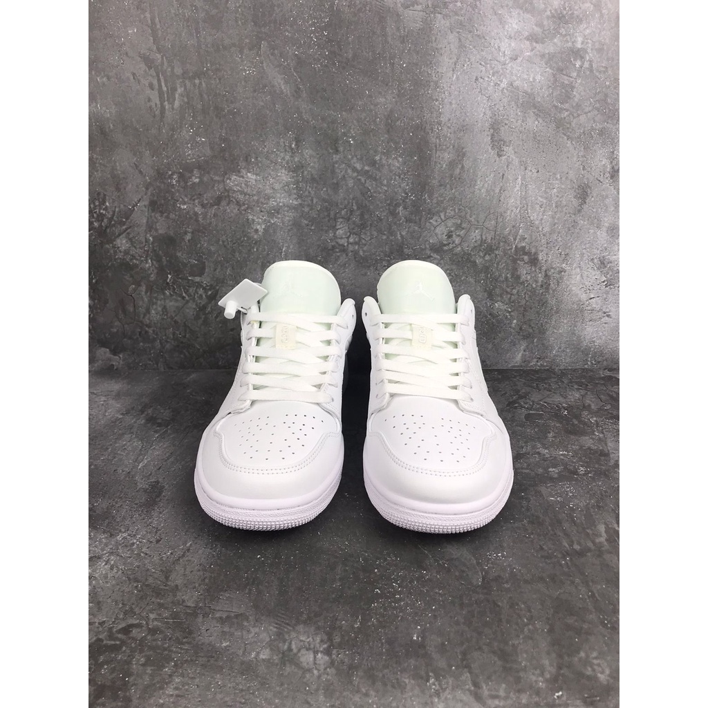 Jordan 1 Low White 553558-170 , 100% Real Pic.