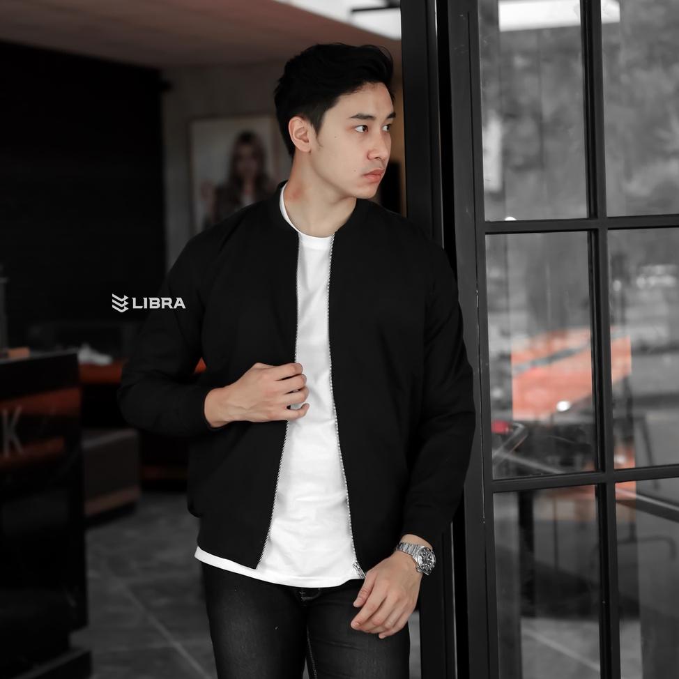LANGSUNG KIRIM Libra Original Jaket Bomber Canvas