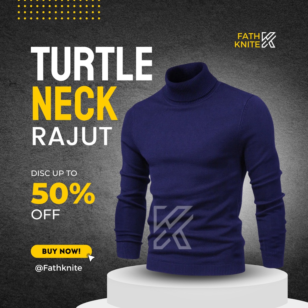 TURTLE NECK KERAH TINGGI LONGNECK POLOSAN sweater rajut turtle neck/ leher panjang pria/rajut kerah tinggi/kaos rajut pria lengan panjang/sweater kerah tinggi pria/turtle neck pria/baju kerah tinggi pria/jaket rajut pria/