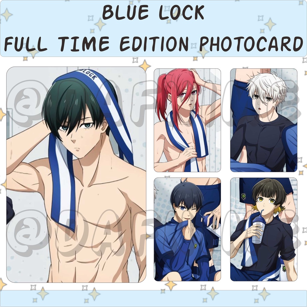 BLUE LOCK FULL TIME EDITION PHOTOCARD ANIME