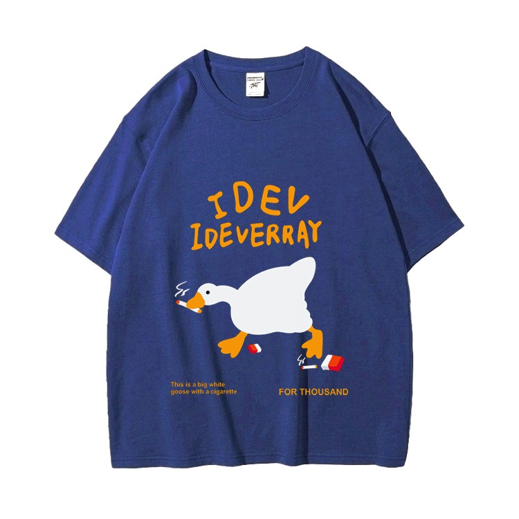 Mokokomo Kaos T-shirt IDEV Oversize Atasan Oversize Unisex