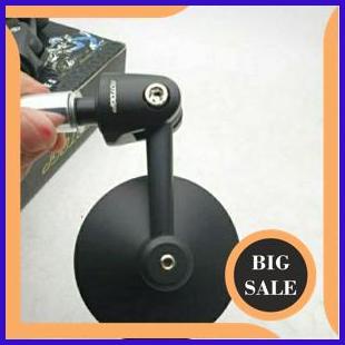 Spion Stang Bulat Hitam Sepasang Variasi Motor Aerox Beat Fi Byson Cb150 r Lexi Mio  New Nmax Vario