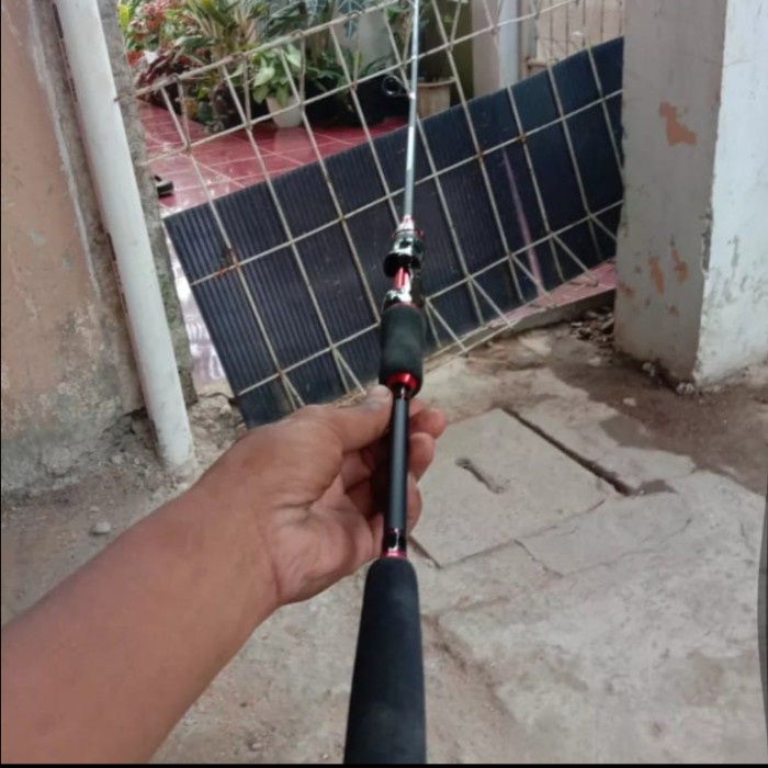 Terlaris Joran Pancing Carbon Kbw Joran Spinning Joran Casting 180Cm 2 Segments